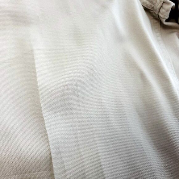 DAMAGED Banana Republic Cotton Denim Cream Tan Jeans 35/32 Mid Rise - Picture 5 of 7